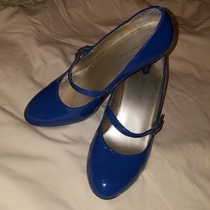 Liz Claiborne blue mary janes